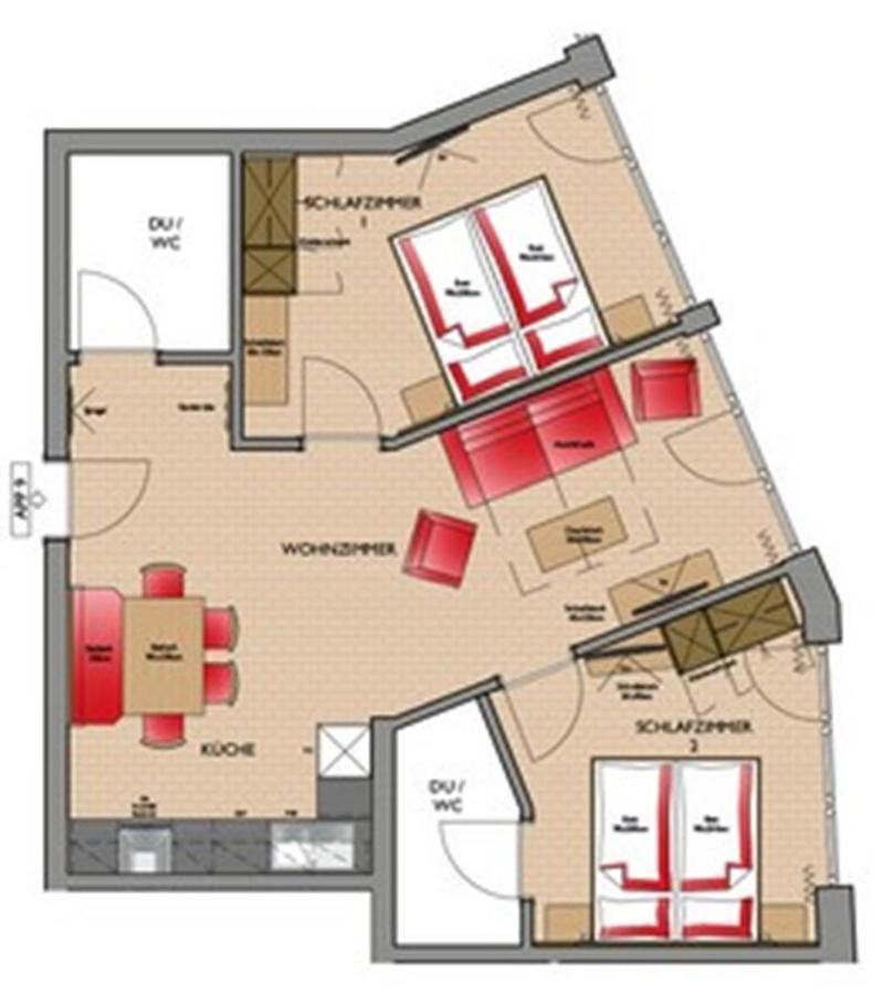 A Casa Saphir Appartement-Hotel Ζόλντεν Εξωτερικό φωτογραφία