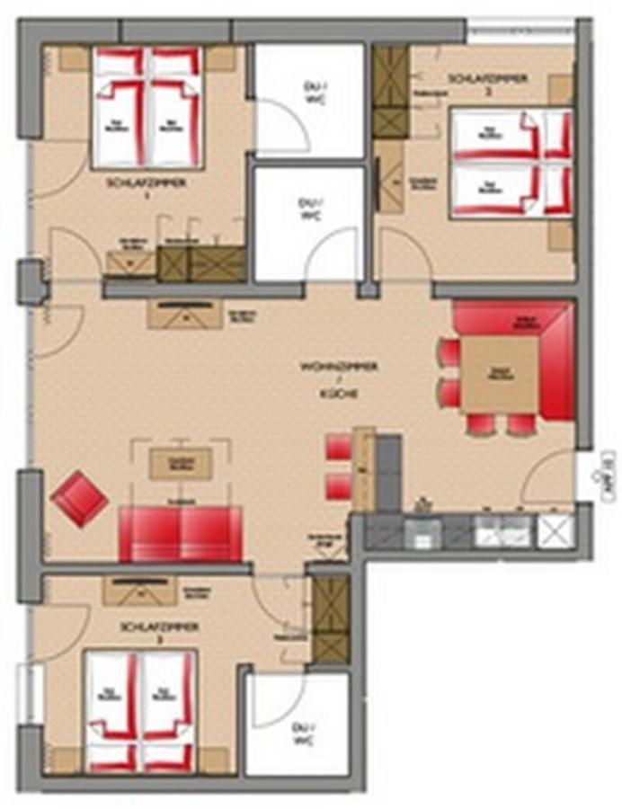 A Casa Saphir Appartement-Hotel Ζόλντεν Εξωτερικό φωτογραφία